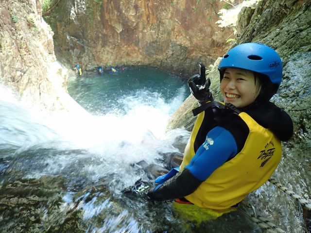 キャニオンズみなかみ:2025年夏!開催予定★キャニオニング フォックスコース 半日プラン【少人数制】