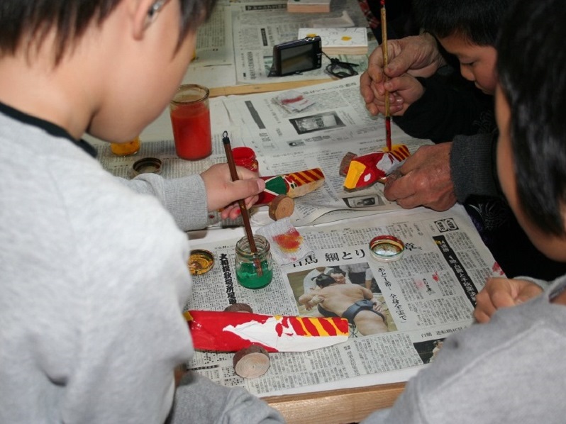 下絵が描いてあるので簡単!