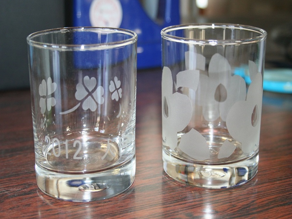 オリジナルのグラスブラストづくりが体験できます。