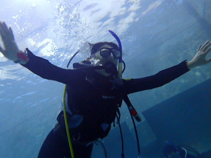 プールでもとっても気持ちが良いですよ〜
