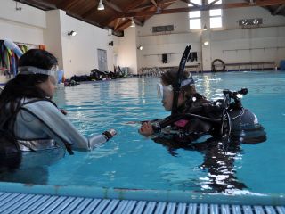 ダイビングならではの浮遊感!上手になればなるほど無重力が味わえる。