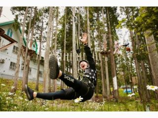 各回1組様限定 完全予約制 こわい から踏みだす大きな一歩 地上8mの空中散歩 dgヴァカンス村 ウッドアドベンチャー郡上 じゃらん遊び体験