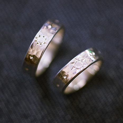 難易度上がりますが多数ご用意している模様刻印組み合わせでオリジナルの模様が作れます。