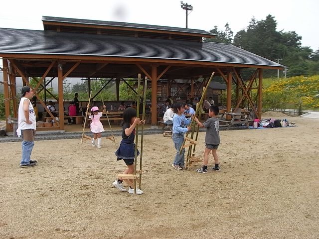 懐かしい遊びも楽しめます。