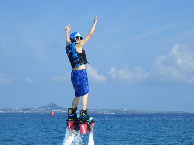 プライベートビーチでの開催なので、失敗を気にせず、思い切ってチャレンジできますよ!