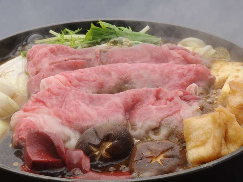 食べ放題!一人すき焼き鍋イメージ