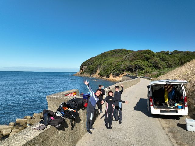 潜水地;恋の浦(福津市)