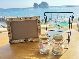 貝殻を使ったクラフト体験