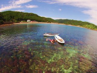 青い空と透き通った海!