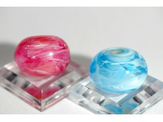 マーブル模様、体験で作る基本の模様です。