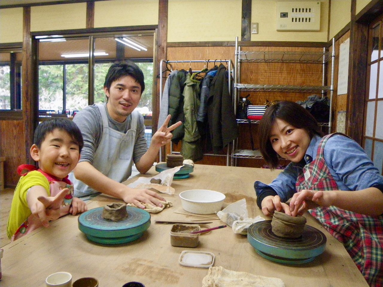 【日光・霧降高原の落ち着いた空間で♪】「陶芸体験」手びねりプラン