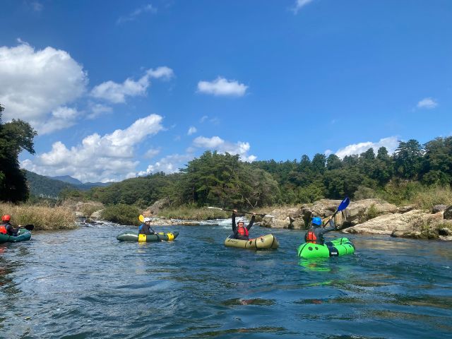 慣れてきたら少し流れのあるポイントにトライすることも可能です!