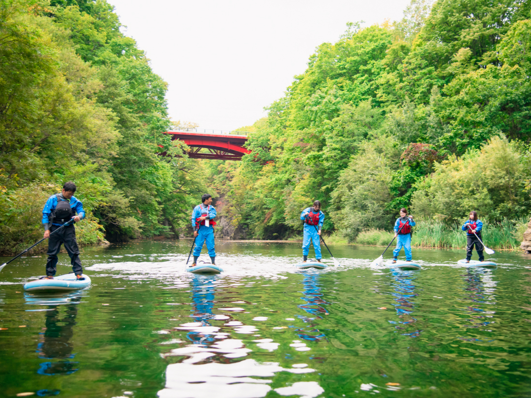みんなで陣を組んで記念撮影も無料でサービス!