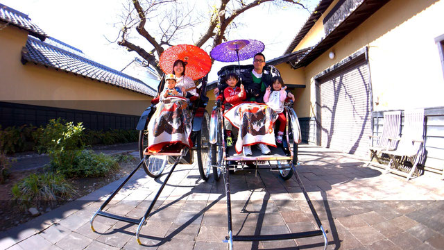 家族deだんらん! 人力車!