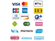 各種クレジットカード対応可