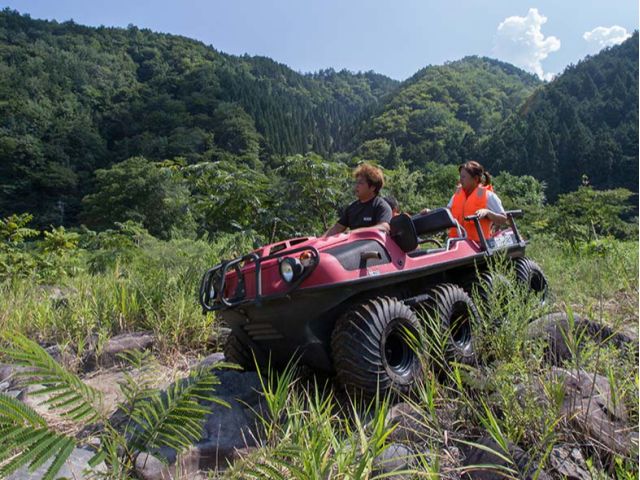 陸から水 どこでも走れるパワフルな乗り物 水陸両用車 argo 試乗体験 Heat Balloon物語 じゃらん遊び体験 陸から水 どこでも走れるパワフルな乗り物 水陸両用車 argo 試乗体験 Heat Balloon物語 じゃらん遊び体験