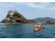 ☆海へ出発☆海の上のカヤックは最高!!(日焼け止めを忘れずに($・・)/~~~)