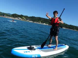 SUP(サップ・スタンドアップバドルボート)で海の上を散歩しよう