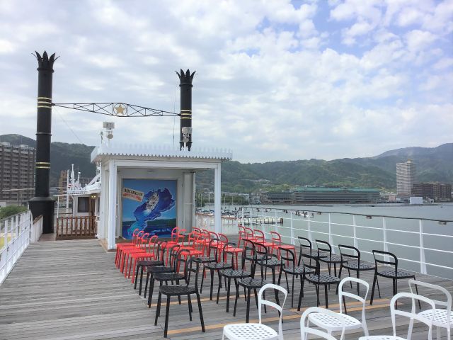 4Fトリックアート その他、船内にはフォトスポットがたくさんあります。