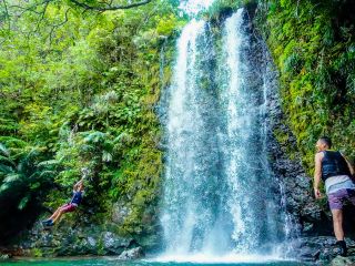 やんばる国立公園でターザン
