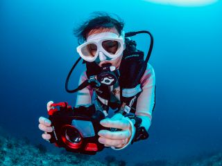 《コロナ対策適用プラン》【那覇発/慶良間】水中写真教室付き!フォトダイブ2本!最新水中カメラTG-6&器材が無料レンタル!お手軽に水中写真を楽しもう!