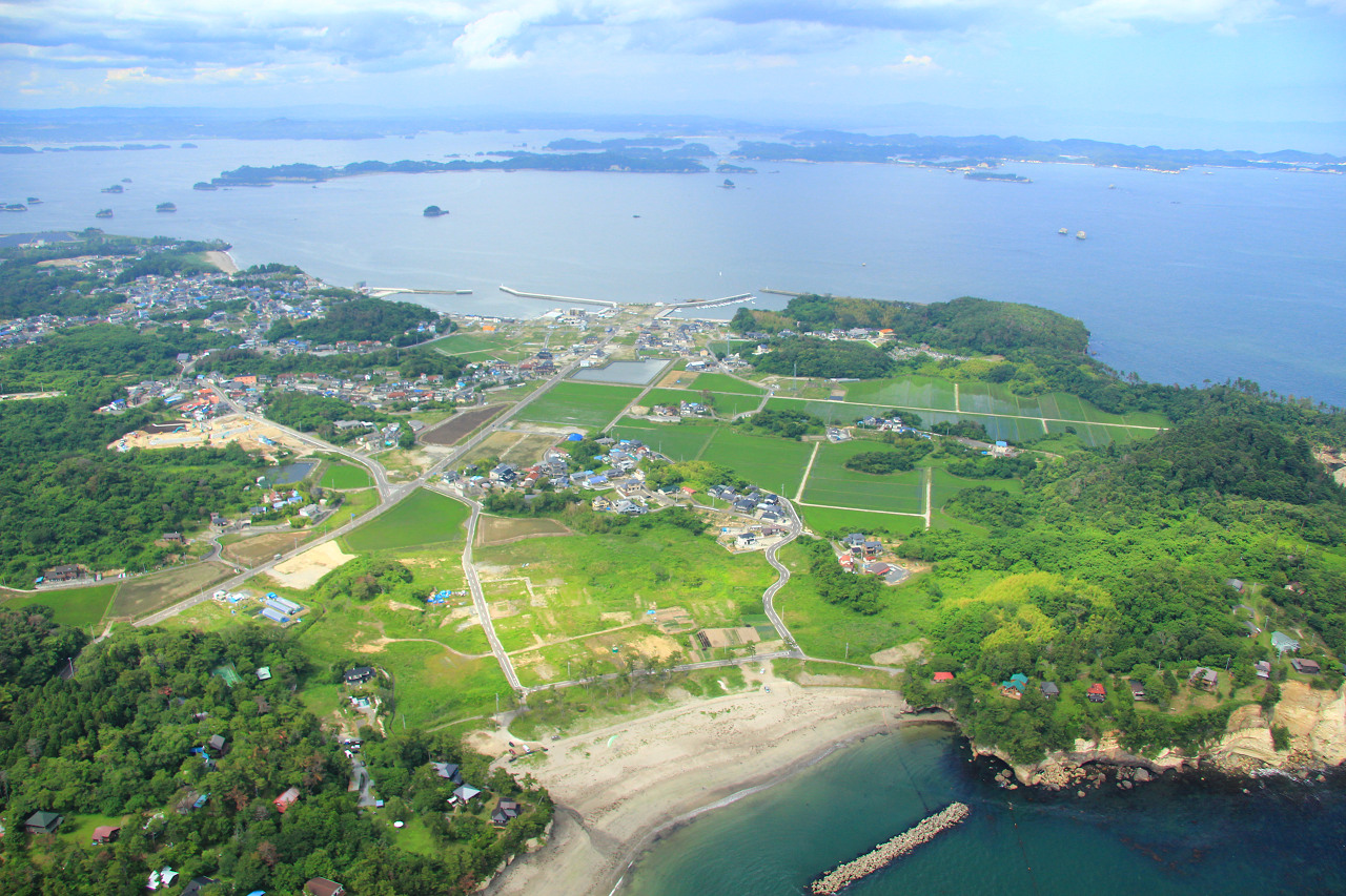 空からは絶景が楽しめます。飛ぶ感覚は言葉にならない感動です。