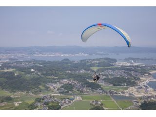 日本三景松島を空から満喫!飛ぶ感覚は言葉にできない爽快感です。