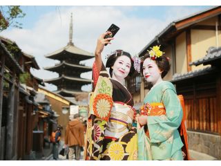 舞妓姿で京都散策♪たっぷり60分楽しめます!