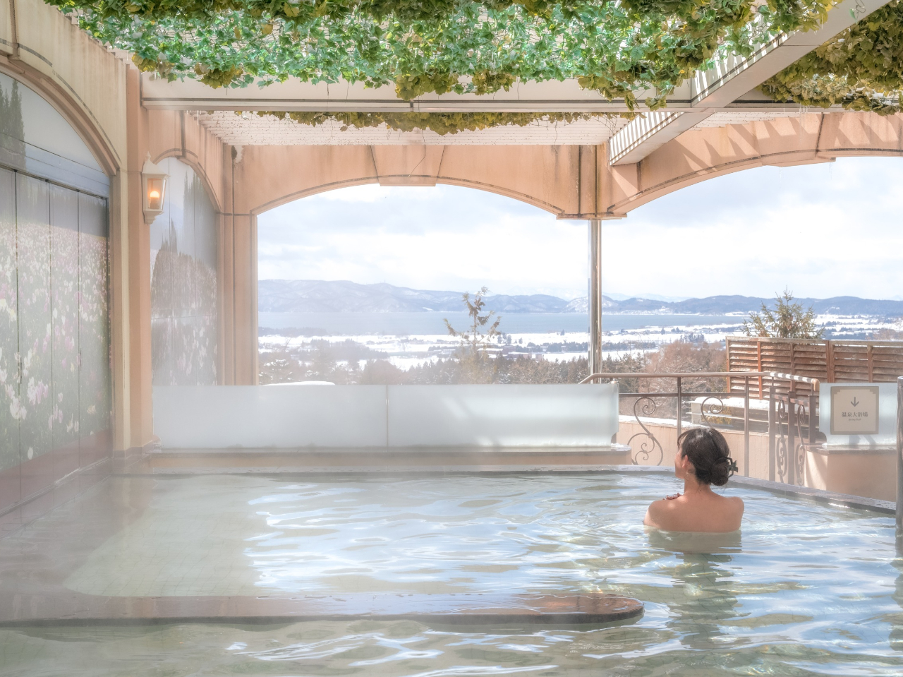 露天風呂からの眺望