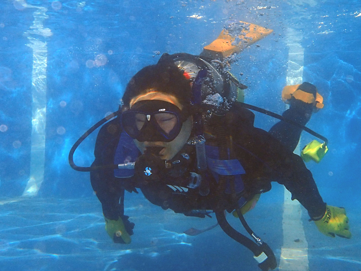 ダイビングCカード認定証取得講座 本物志向の充実3日間【分割受講可