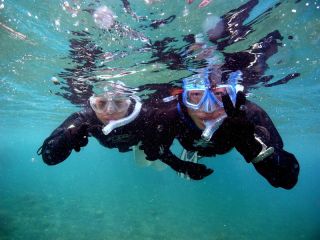 泳げなくても参加できるよ!