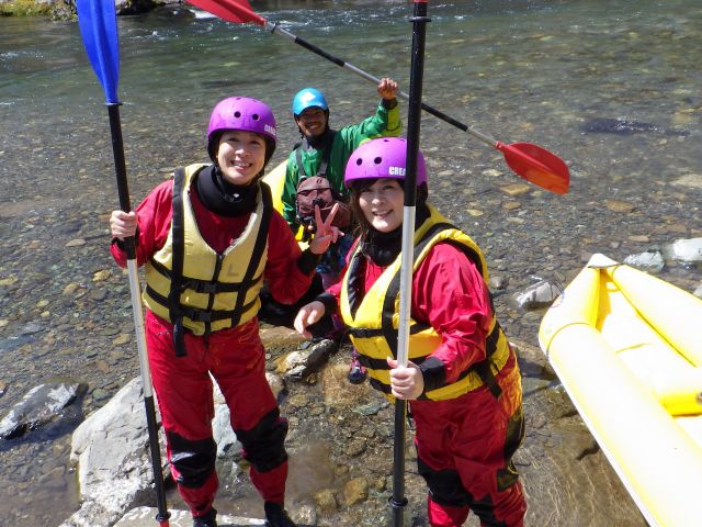 フライングドルフィンズアドベンチャーサービス:自分たちの力だけで難所にチャレンジ!ダッキー 午前の部:9:00スタート