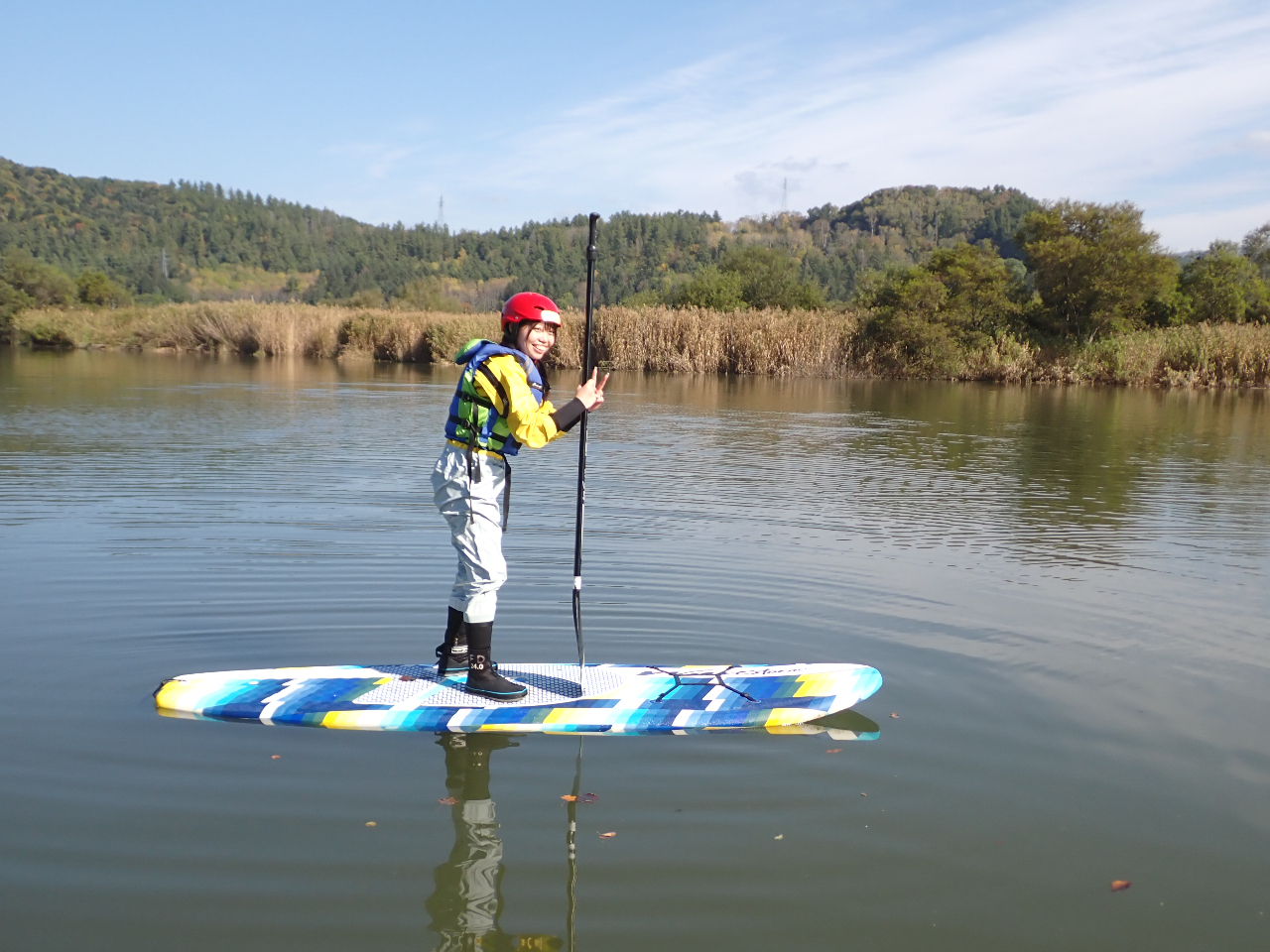 ≪富良野≫近郊 のかなん湖 ゆったりSUP半日コース 午前の部：9:00