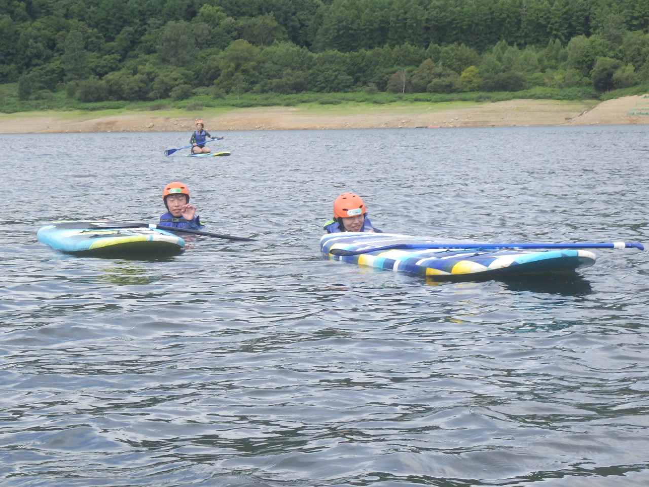≪富良野≫かなやま湖 のんびり湖上SUPツアー半日コース 午前の部：9