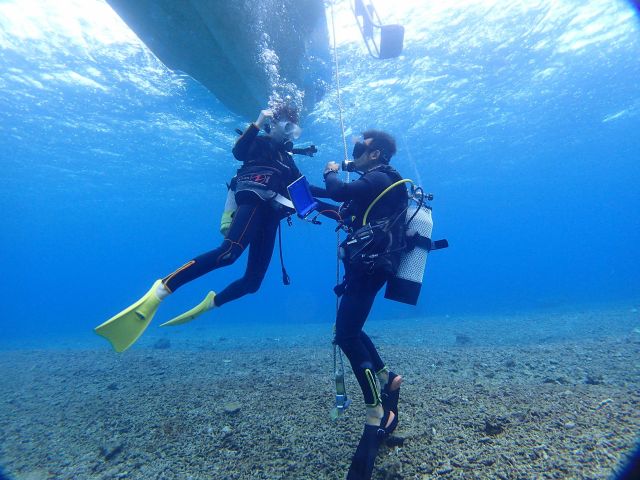 インストラクターがしっかりとコントロールを見てくれます