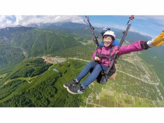 白馬村から小谷村まで一望です。