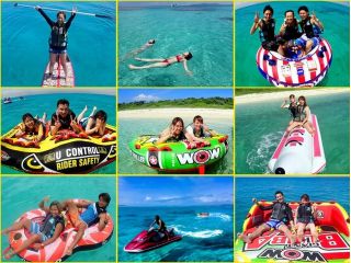 全10種のマリンスポーツ遊び放題プラン!たくさん遊ぼう♪