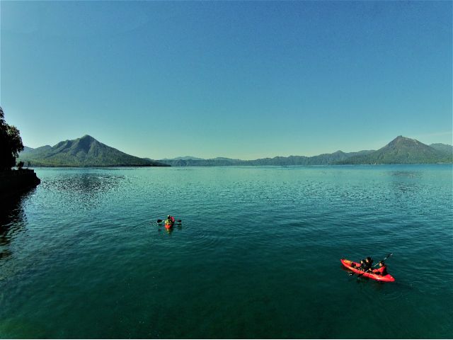 支笏湖の山々