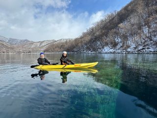 ドライスーツで暖かクルージング♪