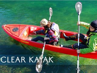 クリアカヤックで10年以上連続水質日本一の国立公園支笏湖を楽しもう♪