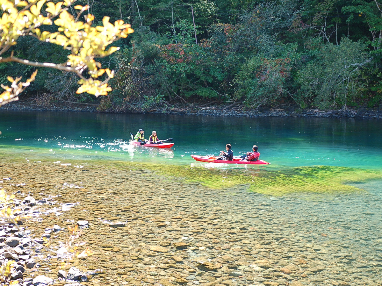 2025年☆GW限定☆【北海道・支笏湖・クリアカヤック】春も暖か装備で