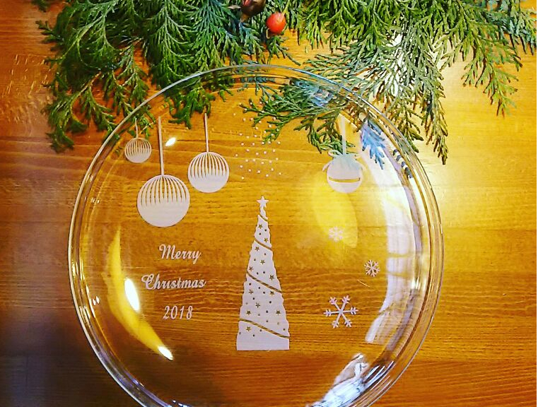 クリスマスプレート