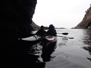 【徳島・シーカヤック】南徳島洞窟探索プラン