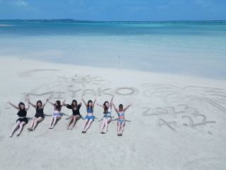 伊良部大橋を背景に最高の1枚パチリっ♪