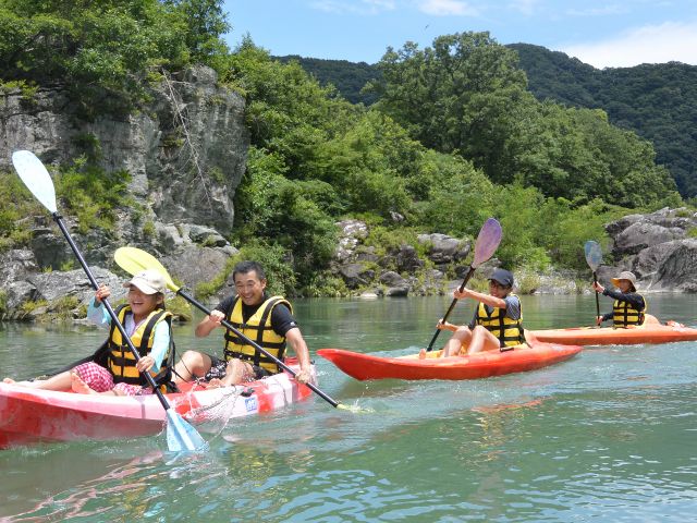 みんなで漕いで楽しく下ろう!!