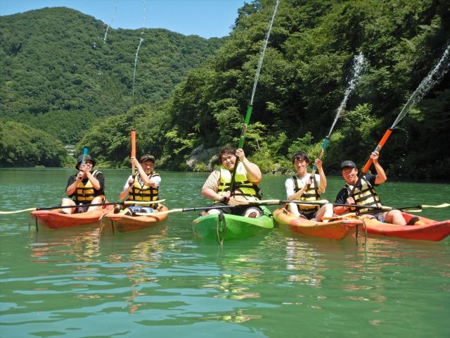 みんなで水鉄砲だー!!