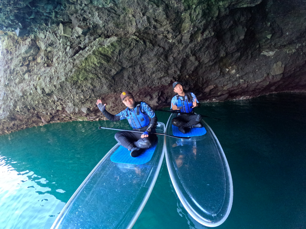 手ぶらSUP】写真付き！北海道初上陸クリアSUP！国定公園積丹ブルーで
