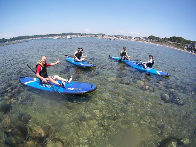 ビーチからすぐの浅場でも澄んだ海を満喫できることも!