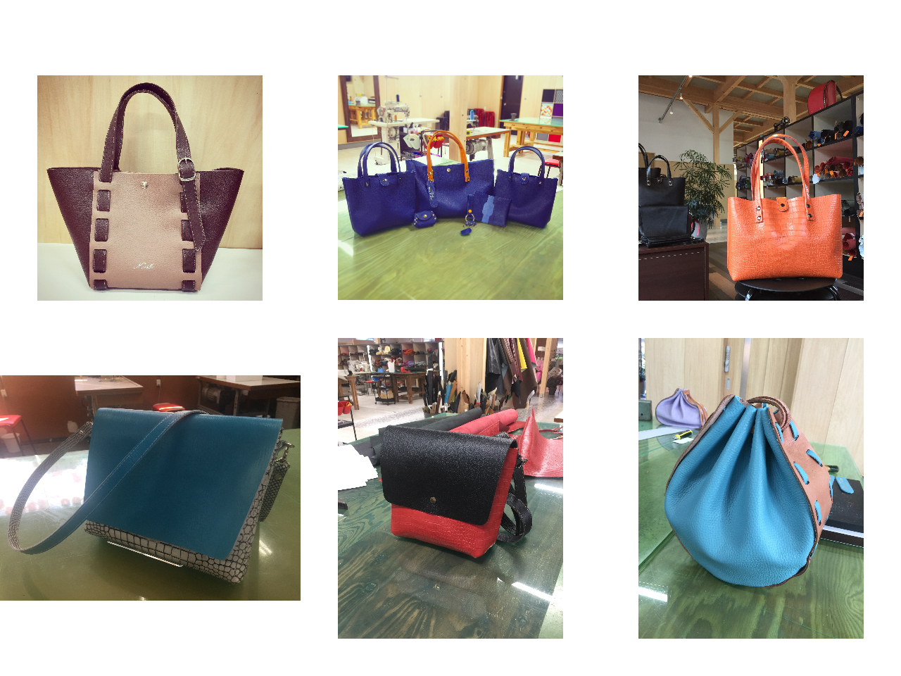 あなたはどんなバッグを製作しますか?体験作品@