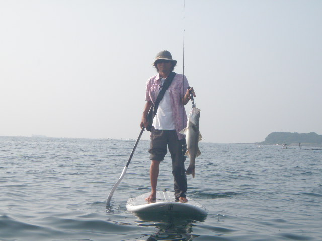 上手く乗れるようになったら釣りだってできちゃう!